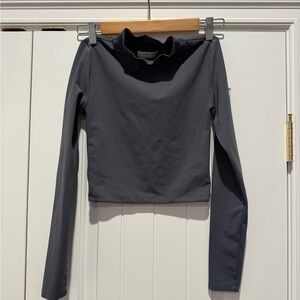 Babaton Charcoal Long Sleeve Top